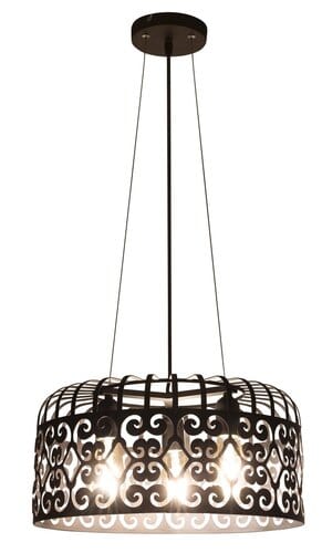 RabaLux Lampada Alessandra 2158 Nero