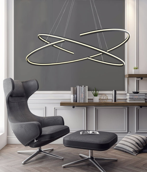 Azzarddo Lampada Alessia XL AZ3356 Nero