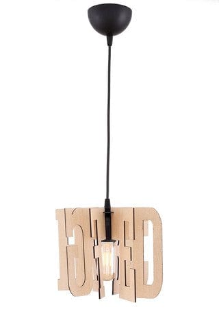 Oyo Lampada Alfabe Naturale