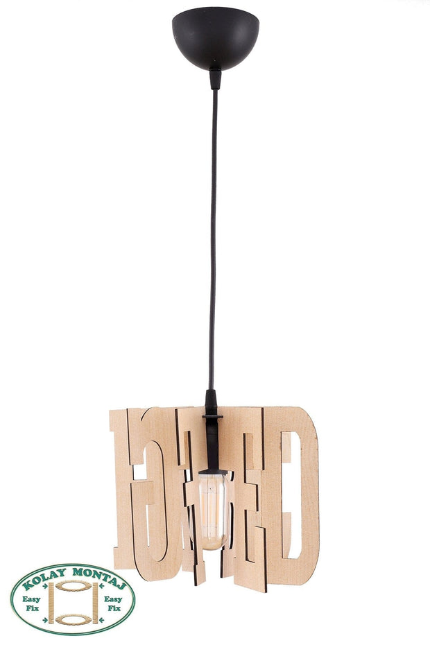 Oyo Lampada Alfabe Naturale