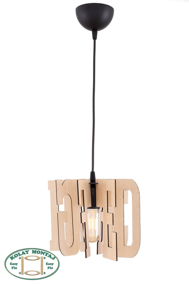 Oyo Lampada Alfabe Naturale