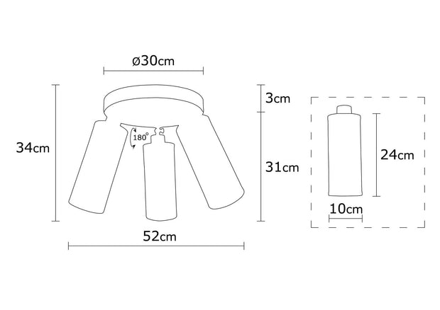 Asir Lampada Amasra N-987 Nero