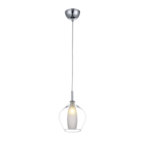 Azzarddo Lampada Amber Milano 1 AZ3074 Cromo