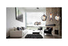 Azzarddo Lampada Amber Milano 1 AZ3074 Cromo
