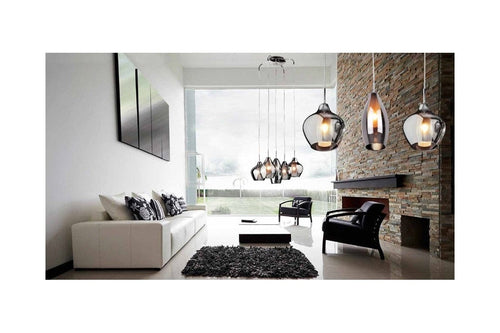 Azzarddo Lampada Amber Milano 1 AZ3074 Cromo
