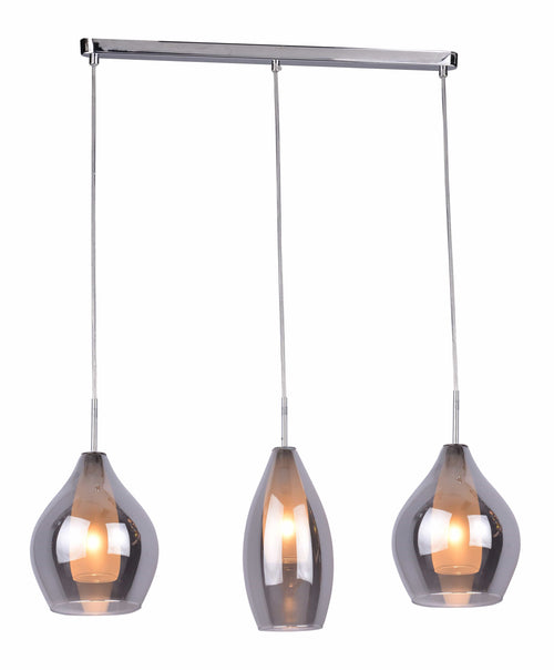 Azzarddo Lampada Amber Milano 3 AZ2149 Cromo
