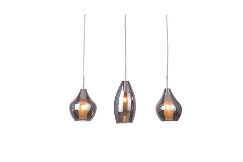 Azzarddo Lampada Amber Milano 3 AZ2149 Cromo