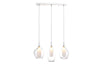 Azzarddo Lampada Amber Milano 3 AZ3075 Cromo