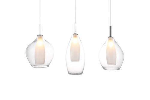 Azzarddo Lampada Amber Milano 3 AZ3075 Cromo