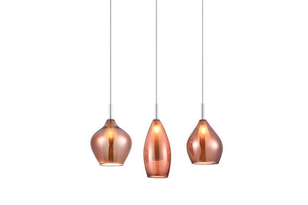 Azzarddo Lampada Amber Milano 3 AZ3078 Rame