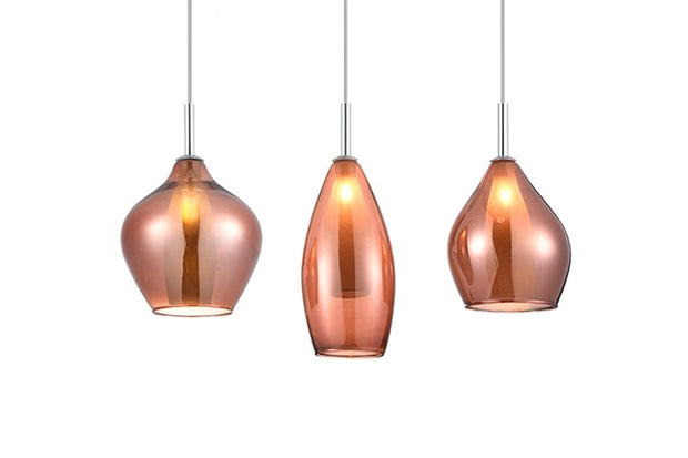 Azzarddo Lampada Amber Milano 3 AZ3078 Rame