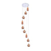 Azzarddo Lampada Amber Milano 9 AZ3134 Rame