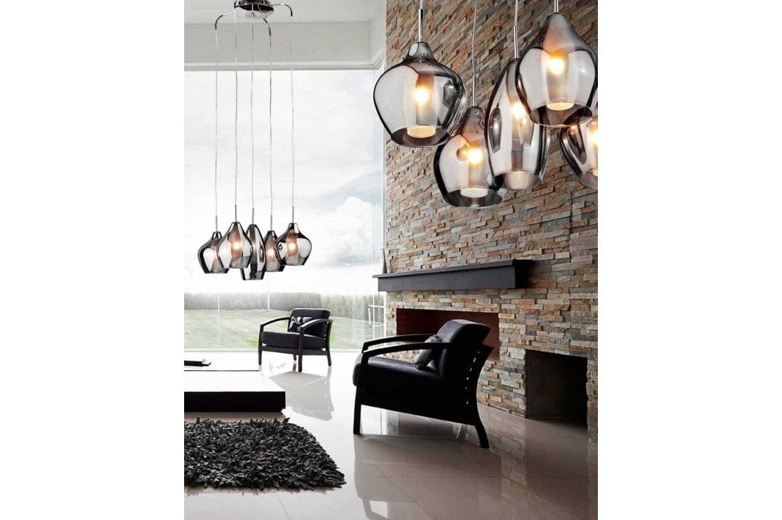 Azzarddo Lampada Amber Milano AZ0722 Cromo
