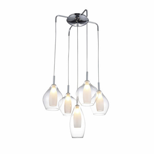 Azzarddo Lampada Amber Milano AZ3076 Cromo