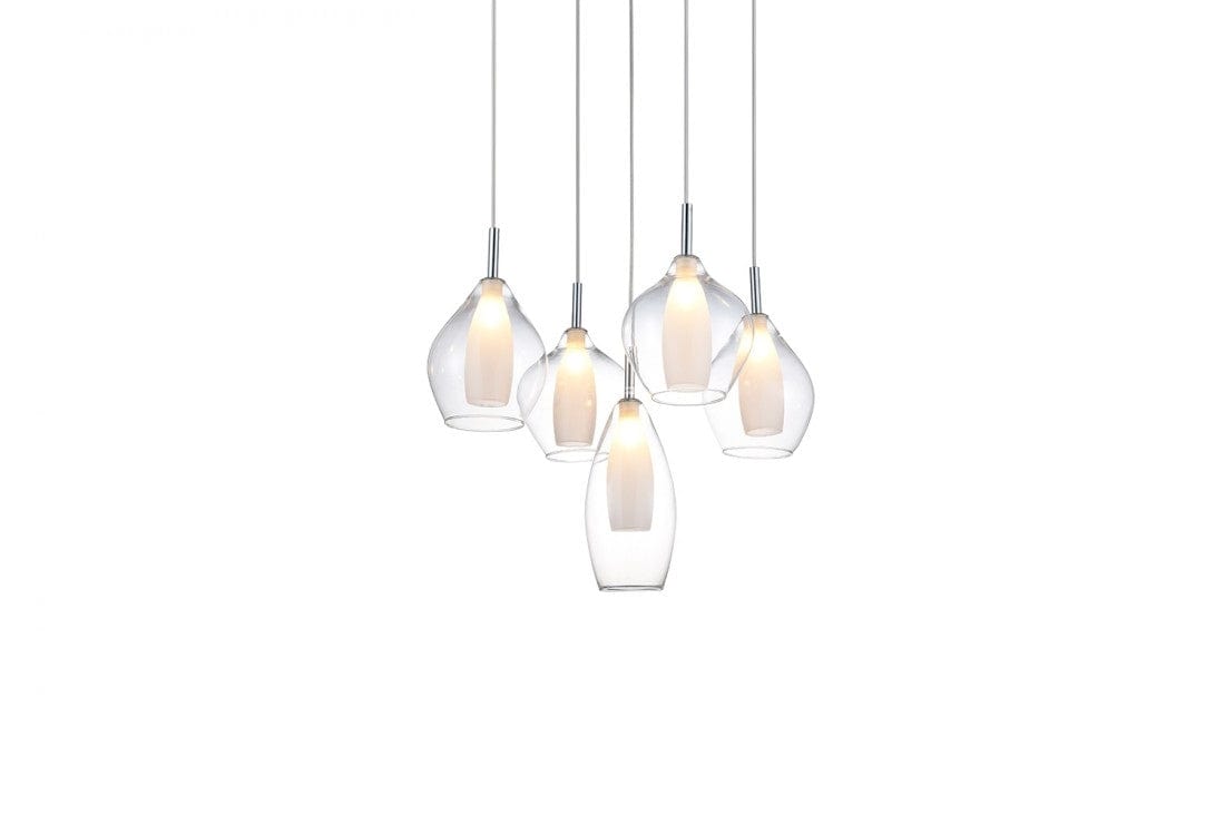 Azzarddo Lampada Amber Milano AZ3076 Cromo