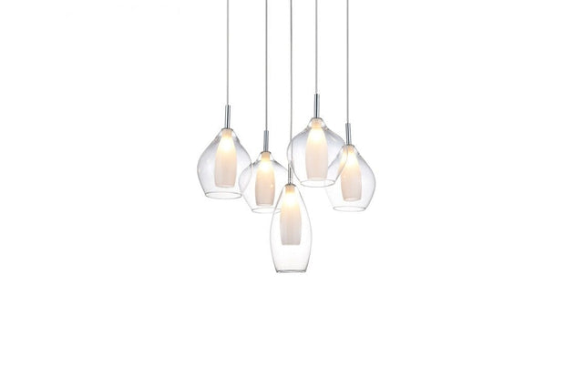 Azzarddo Lampada Amber Milano AZ3076 Cromo