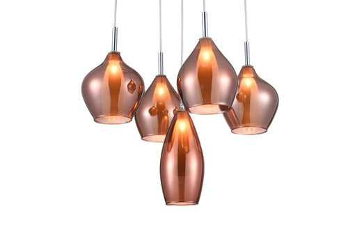 Azzarddo Lampada Amber Milano AZ3172 Rame