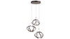 RabaLux Lampada Ambrosio Three 5693 Marrone