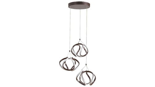 RabaLux Lampada Ambrosio Three 5693 Marrone