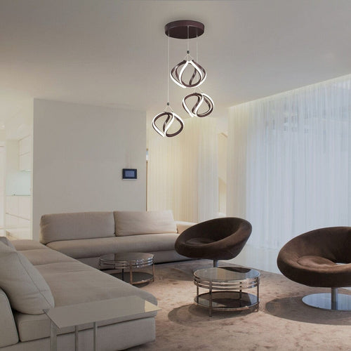 RabaLux Lampada Ambrosio Three 5693 Marrone