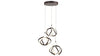 RabaLux Lampada Ambrosio Three 5693 Marrone