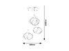 RabaLux Lampada Ambrosio Three 5693 Marrone