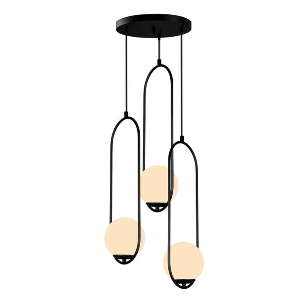 Oyo Lampada Arch Bianco e Nero