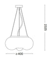 IdealLux Lampada Arizona SP3 Bianco