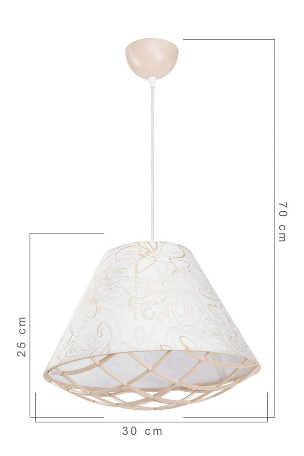 Oyo Lampada Asya Bianco