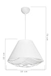 Oyo Lampada Asya Bianco