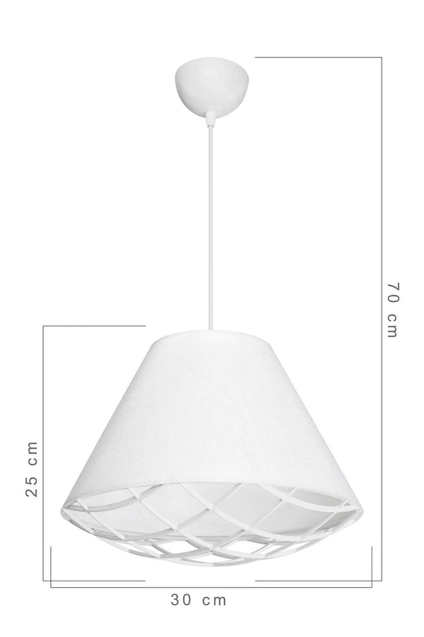 Oyo Lampada Asya Bianco