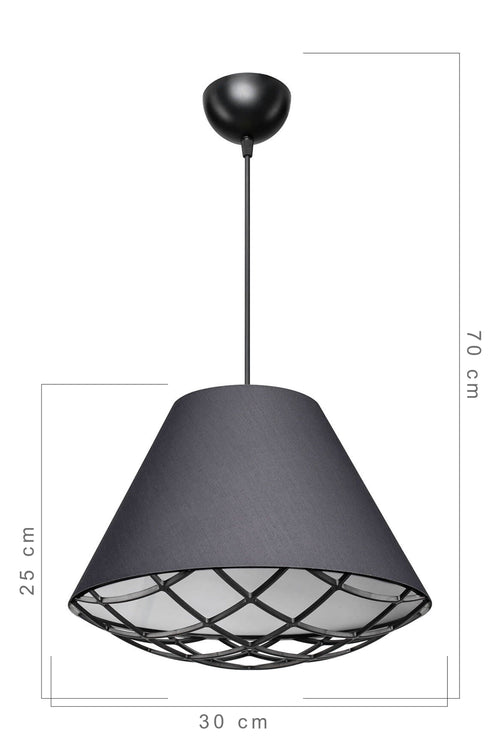 Oyo Lampada Asya Grigio