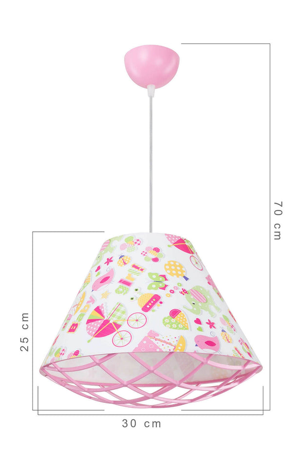 Oyo Lampada Asya Multicolore