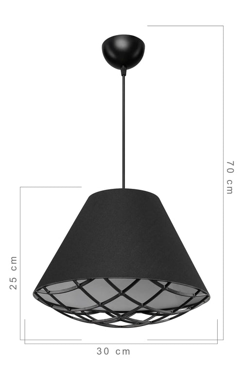 Oyo Lampada Asya Nero