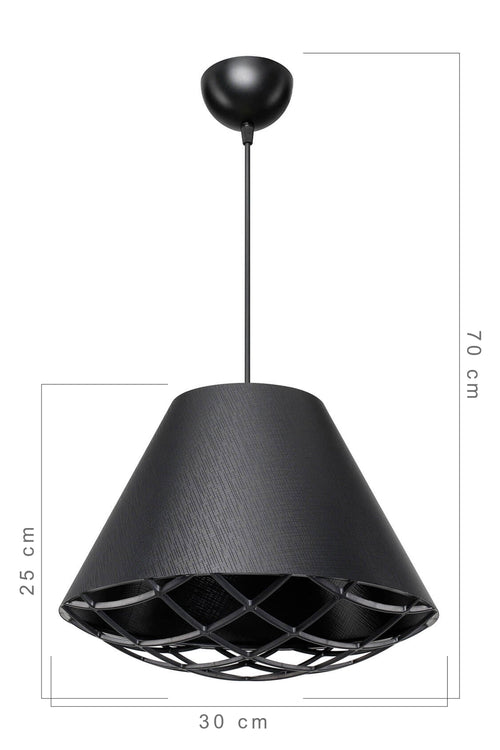 Oyo Lampada Asya Nero
