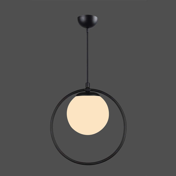 Oyo Lampada Ates Bianco e Nero