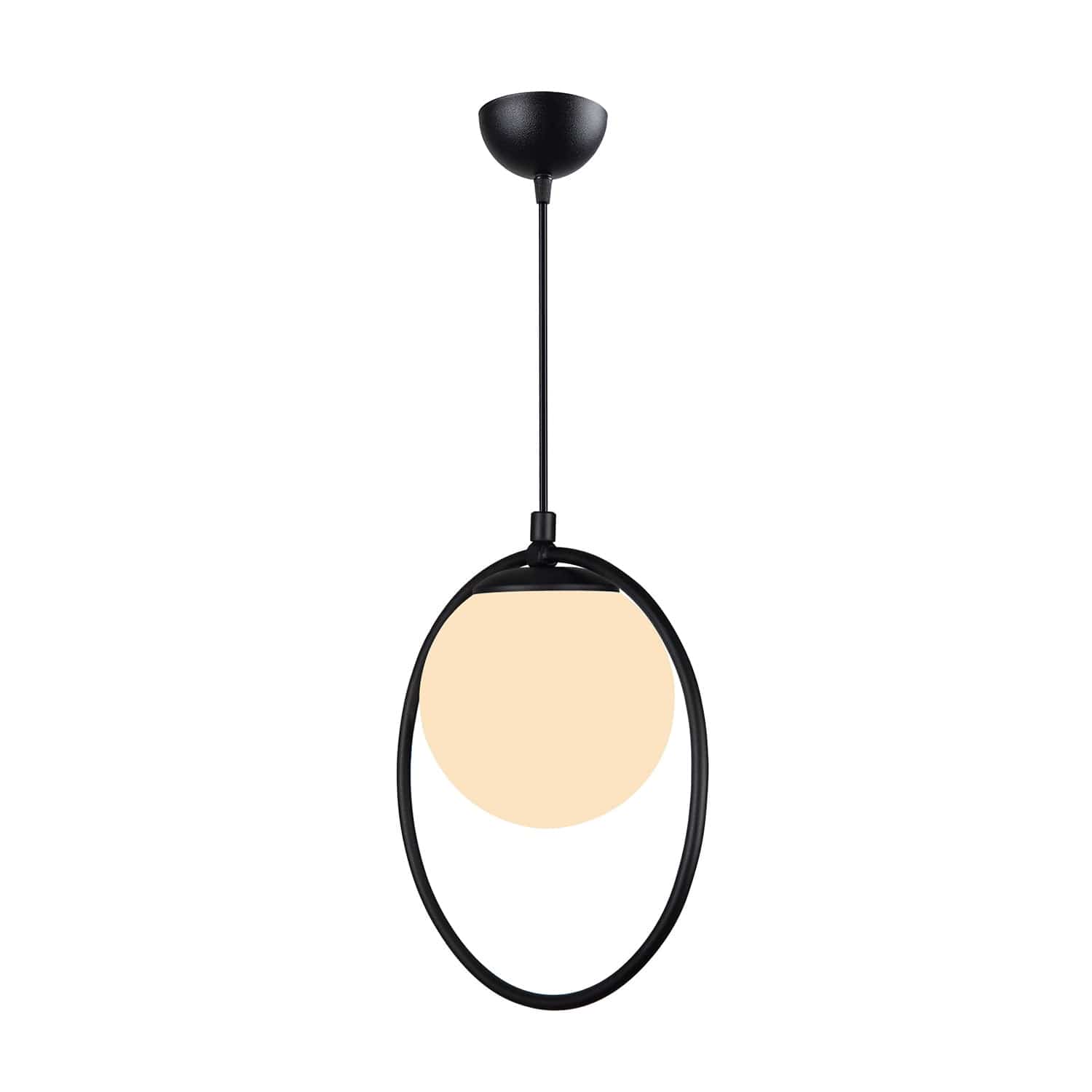 Oyo Lampada Ates Bianco e Nero