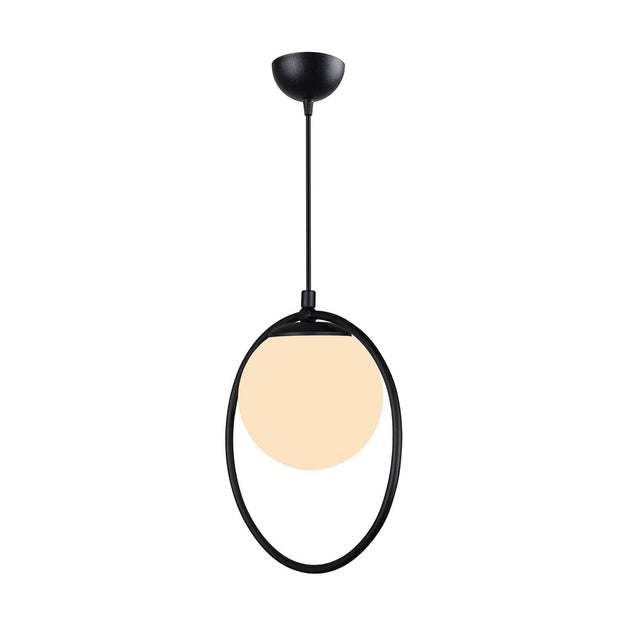 Oyo Lampada Ates Bianco e Nero