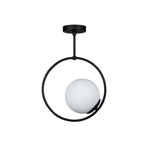 Oyo Lampada Ates Bianco e Nero