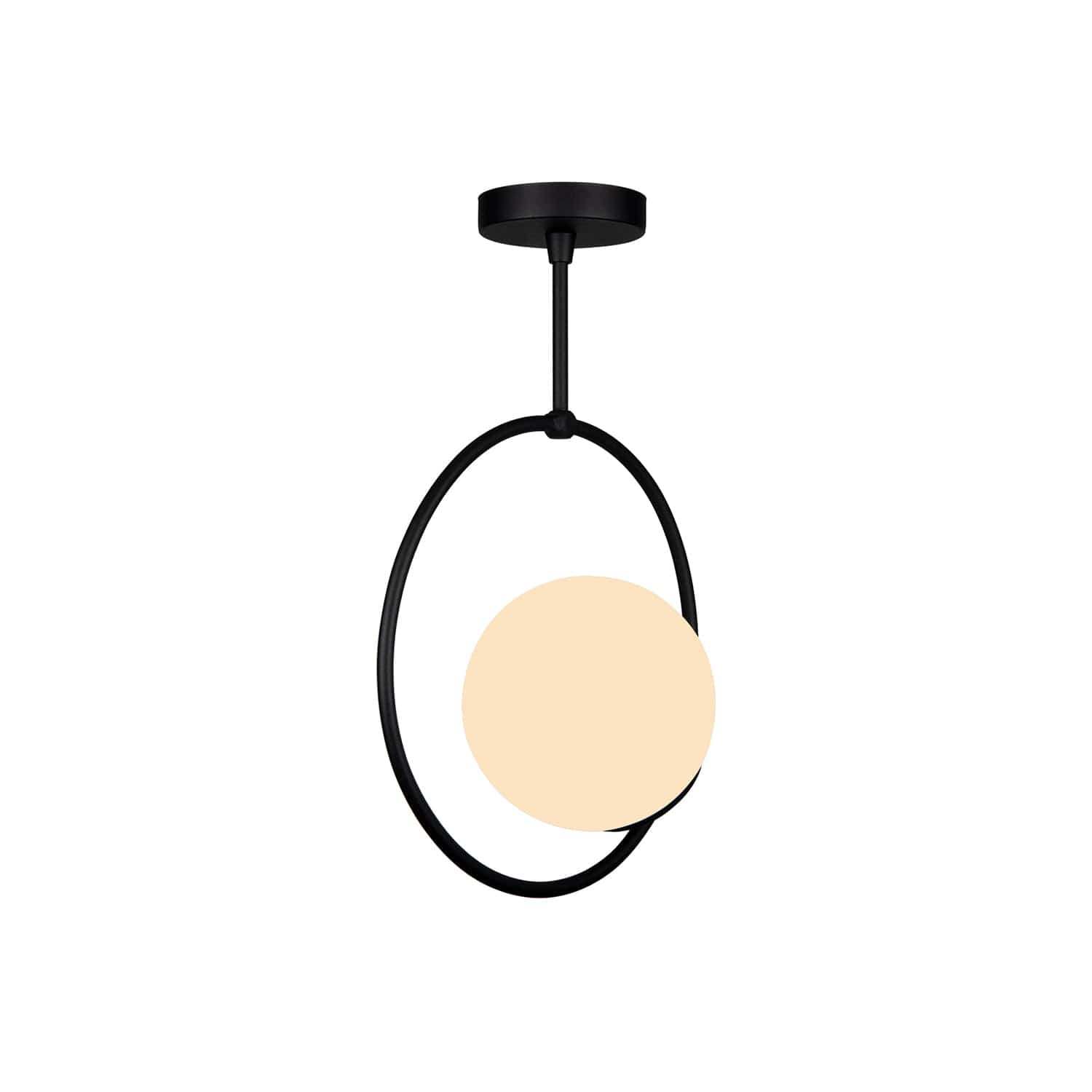 Oyo Lampada Ates Bianco e Nero