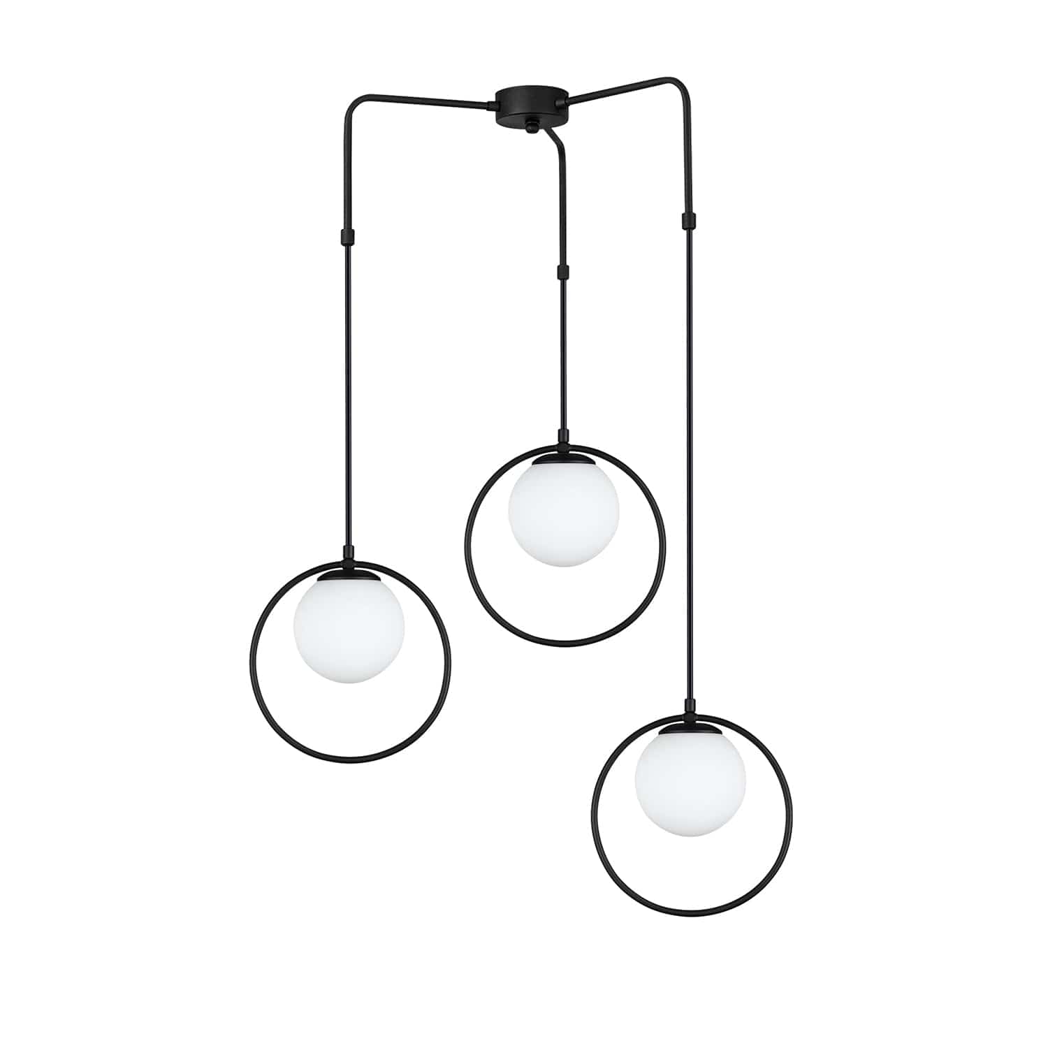 Oyo Lampada Ates Bianco e Nero