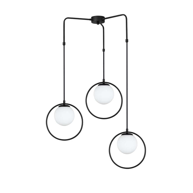 Oyo Lampada Ates Bianco e Nero