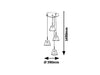 RabaLux Lampada Aviana Four 5032 Bianco