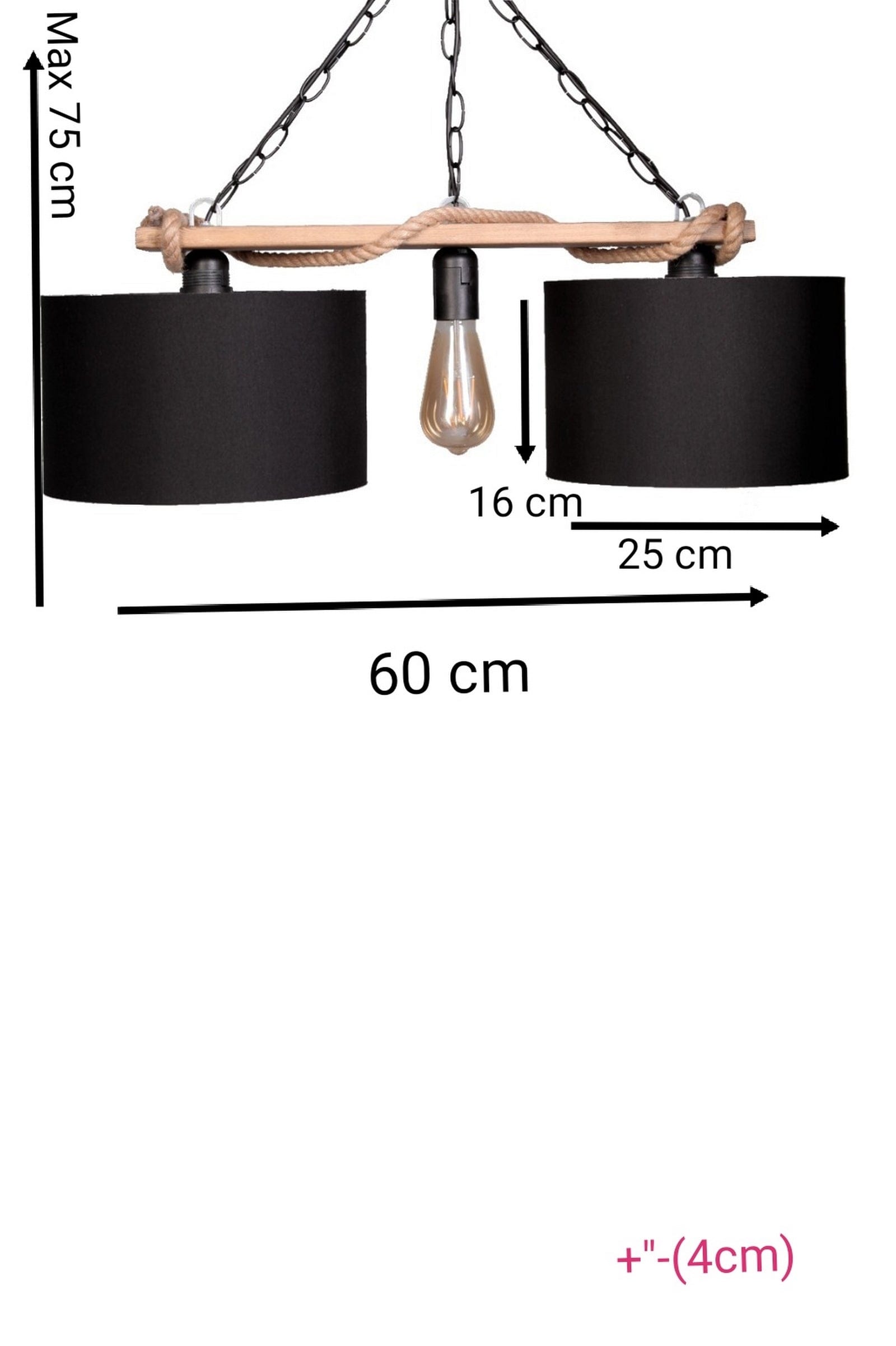 Oyo Lampada Avzeine Nero