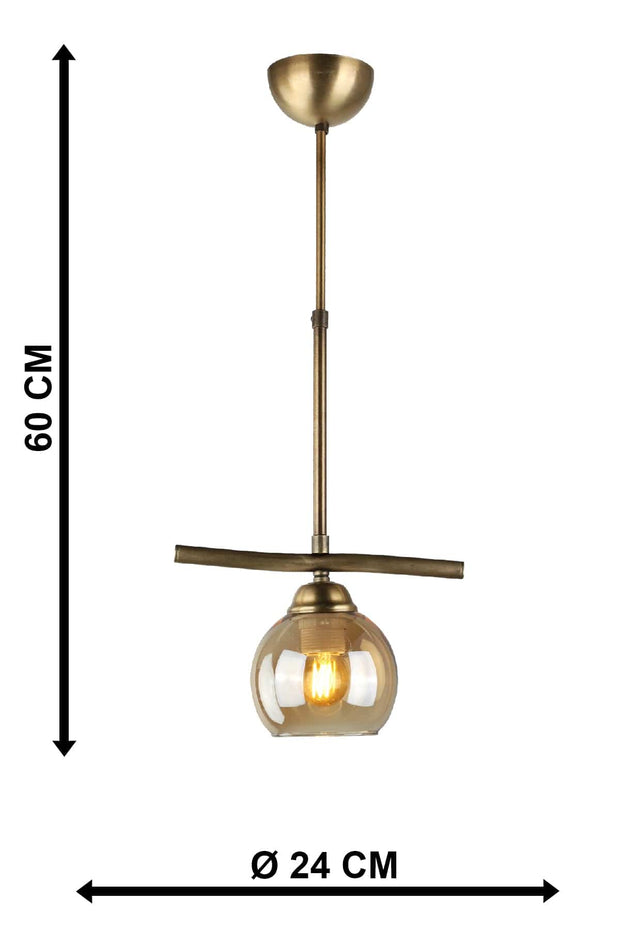 Oyo Lampada Aysan Ottone