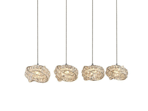 Azzarddo Lampada Bari 4 AZ2105 Cromo