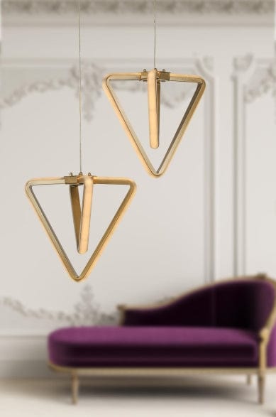 Oyo Lampada Baris Ottone