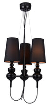 Azzarddo Lampada Baroco 3 AZ2163 Nero