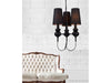 Azzarddo Lampada Baroco 3 AZ2163 Nero