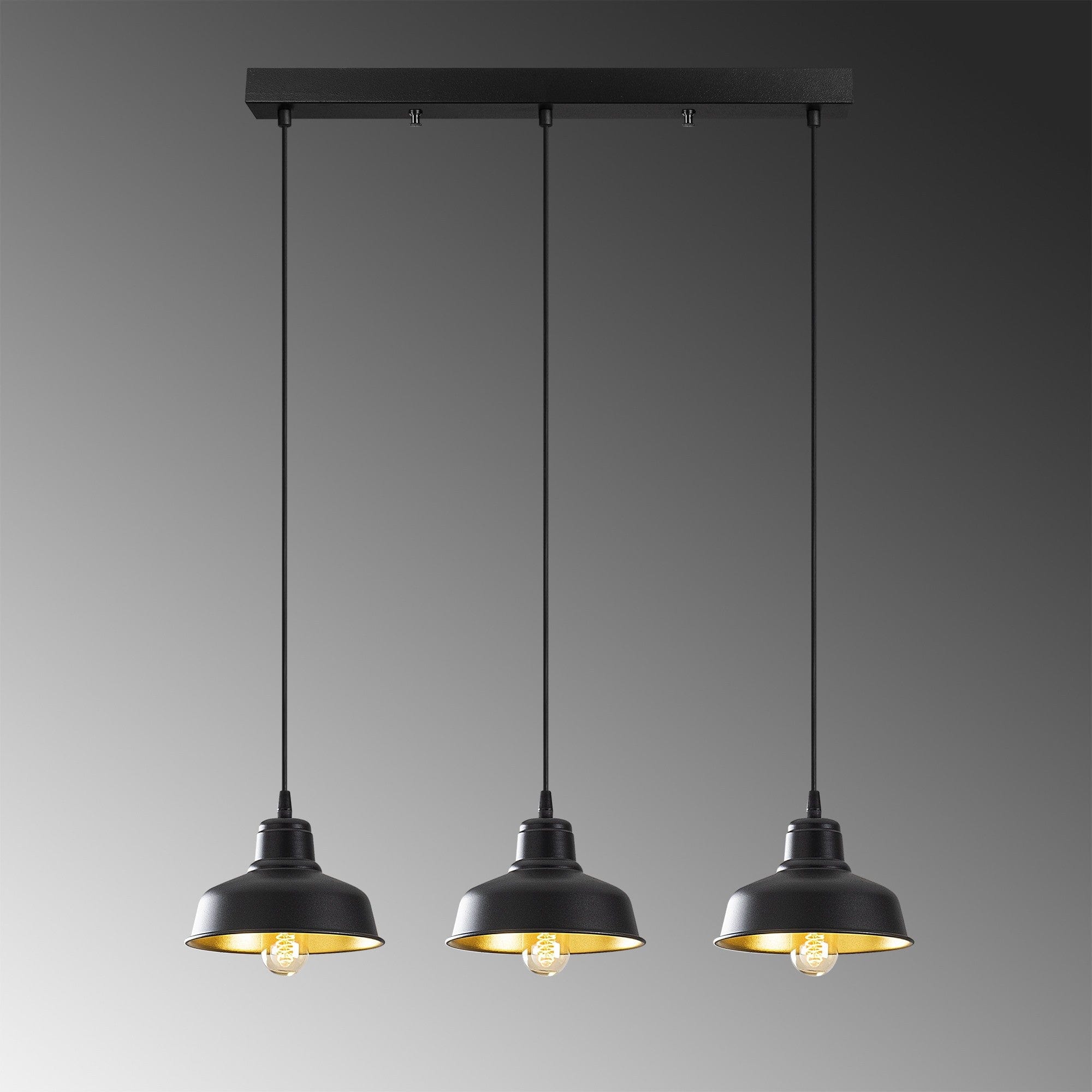 Lampada Berceste 181BLACK-S1 Nero (3)